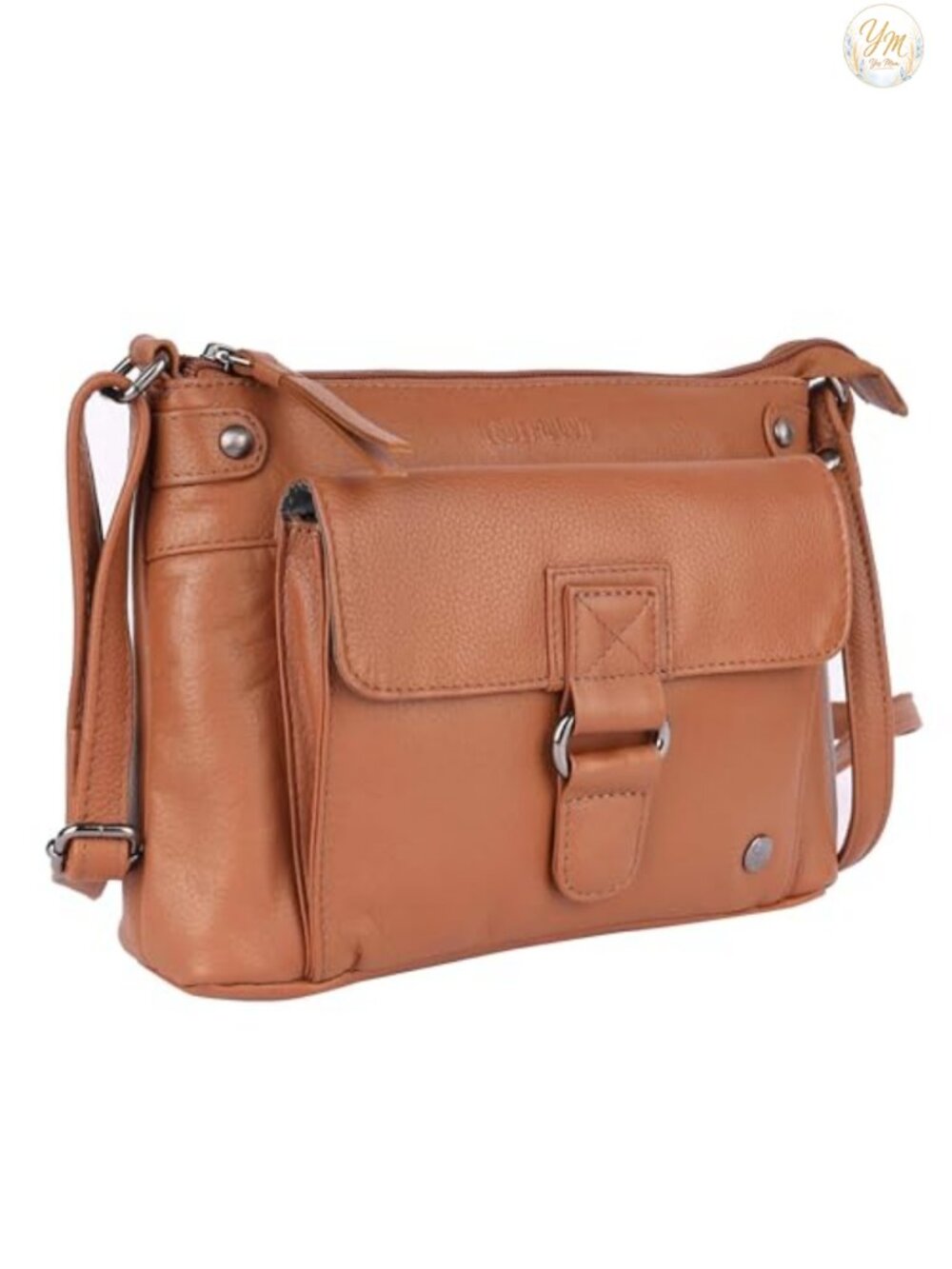 Small Soft Leather Crossbody Bag Adjustable Strap Everyday Purse
